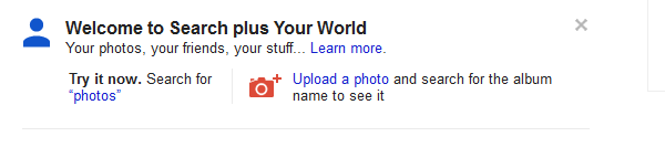 welcome to search plus your world photos