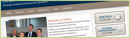 TN Legal Association Web Design
